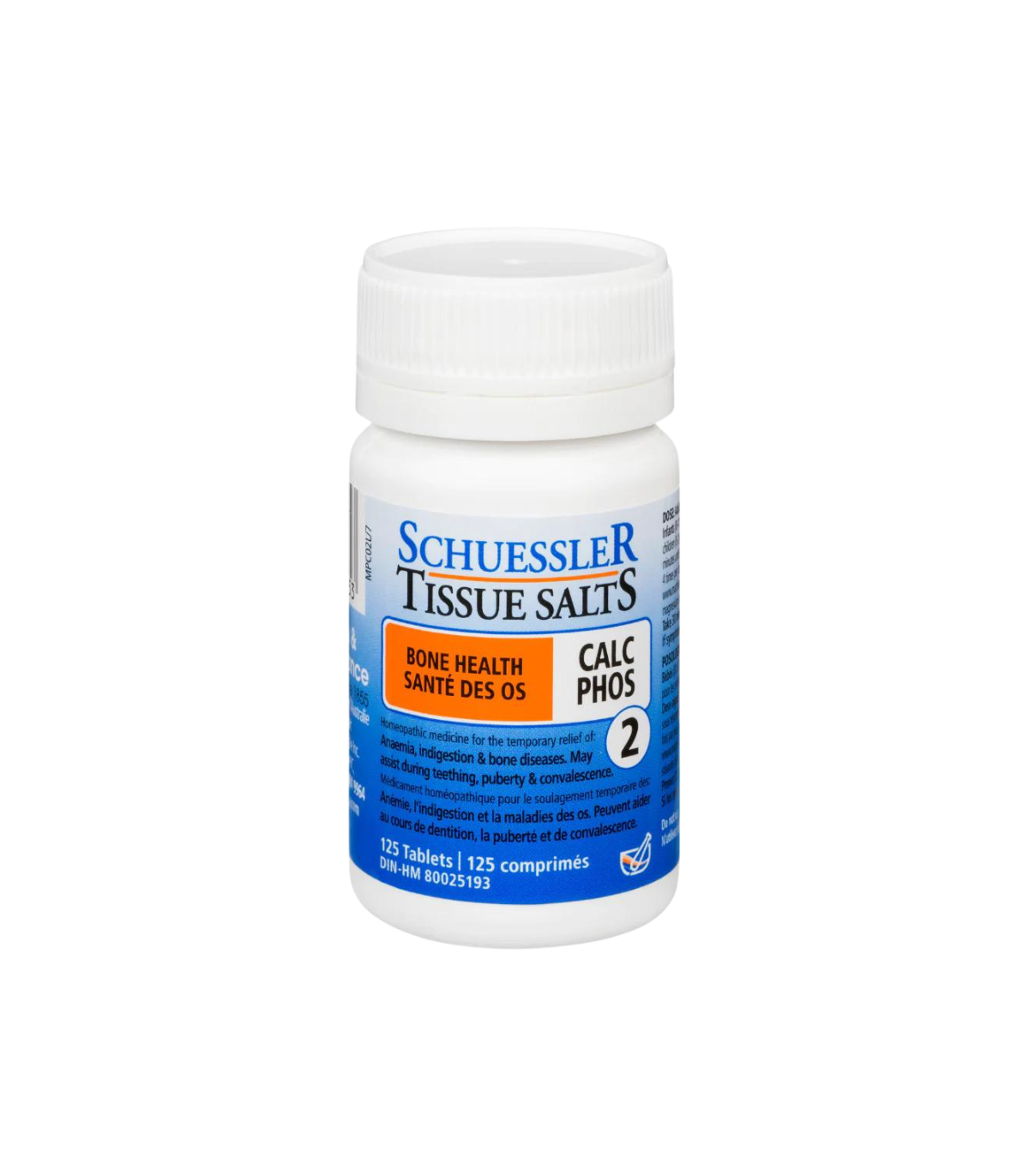 Schuessler Tissue salts CALC PHOS 125 tablets | Unbeatable Prices, Daily Deals | VITASHOP