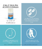 Schuessler Tissue salts CALC SULPH 125 tablets | Unbeatable Prices, Daily Deals | VITASHOP