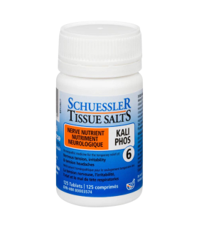 Schuessler Tissue salts KALI PHOS 125 tablets | Unbeatable Prices, Daily Deals | VITASHOP