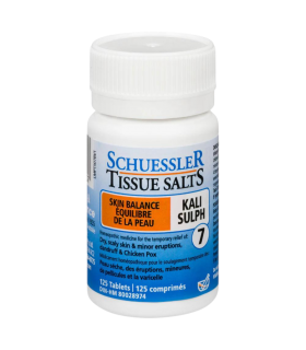 Schuessler Sels de tissus KALI SULPH 125 comprimés