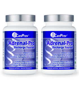 CanPrev 캔프레브 Adrenal-Pro Recharge Yourself 120 식물성 캡슐 | 매일 업데이트되는 특가 상품 | VITASHOP