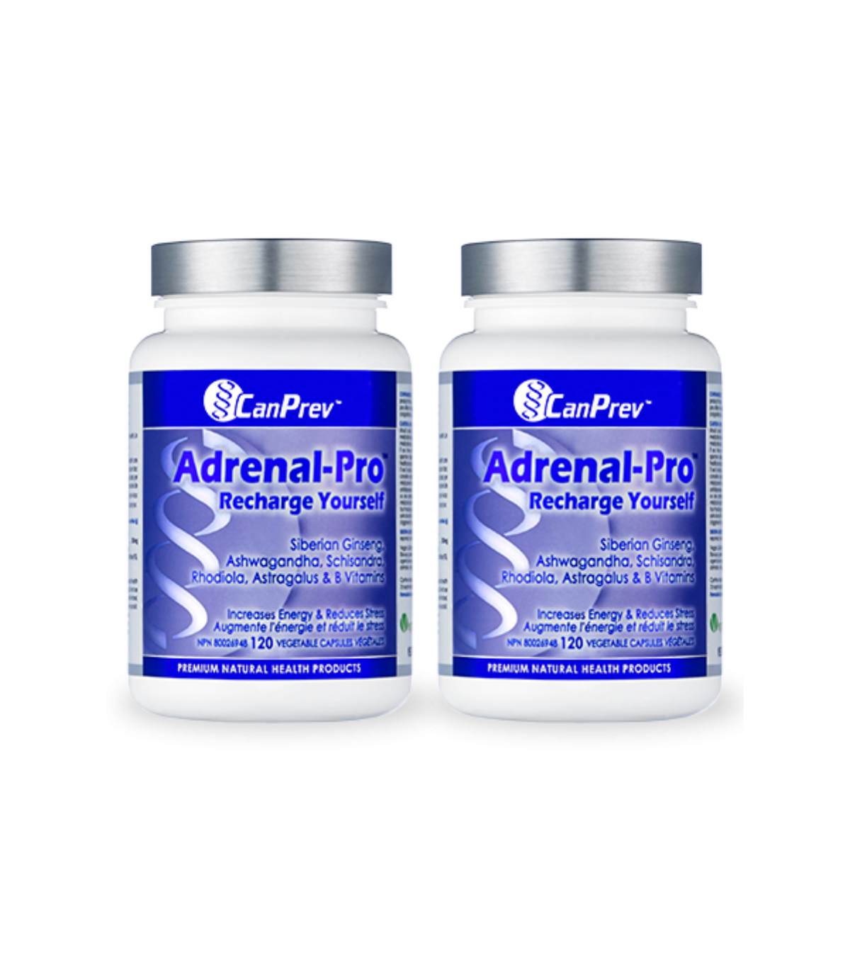 CanPrev 캔프레브 Adrenal-Pro Recharge Yourself 120 식물성 캡슐 | 매일 업데이트되는 특가 상품 | VITASHOP
