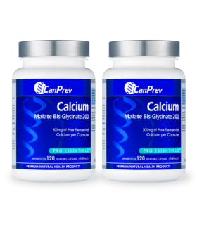 CanPrev Calcium Malate Bis-Glycinate 200 120 Vegi Capsules | Unbeatable Prices, Daily Deals | VITASHOP