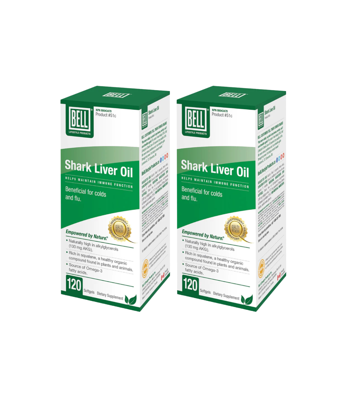 Bell Lifestyle Shark Liver Oil 500 mg 120 Softgels | 每天不同折扣, 全网最低价格 | 种类齐全的保健品店铺 VITASHOP, 只有你想不到, 没有你买不到 !