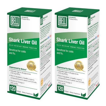 Bell Lifestyle Shark Liver Oil 500 mg 120 Softgels | 每天不同折扣, 全网最低价格 | 种类齐全的保健品店铺 VITASHOP, 只有你想不到, 没有你买不到 !