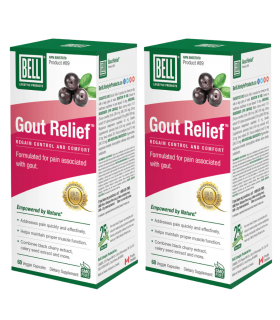 Bell Lifestyle Gout Relief 60 Capsules | Unbeatable Prices, Daily Deals | VITASHOP