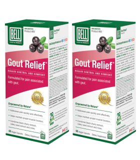 Bell Lifestyle Gout Relief 60 Capsules | Unbeatable Prices, Daily Deals | VITASHOP