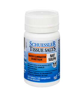 Schuessler Tissue salts NAT SULPH 125 타블렛 | 이용 불가능한 가격, 일일 상품 | VITASHOP