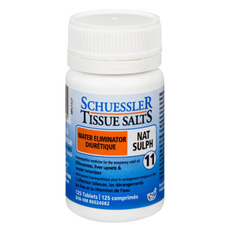 Schuessler Tissue salts NAT SULPH 125 타블렛 | 이용 불가능한 가격, 일일 상품 | VITASHOP