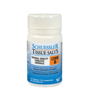 Schuessler Tissue salts COMB B 125 tablets | Unbeatable Prices, Daily Deals | VITASHOP