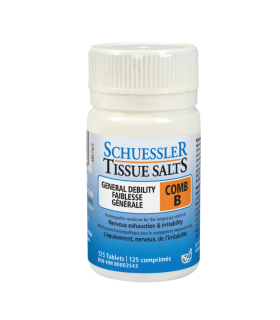 Schuessler Tissue salts COMB B 125 片 | 无与伦比的价格，每日优惠 | 维他商城