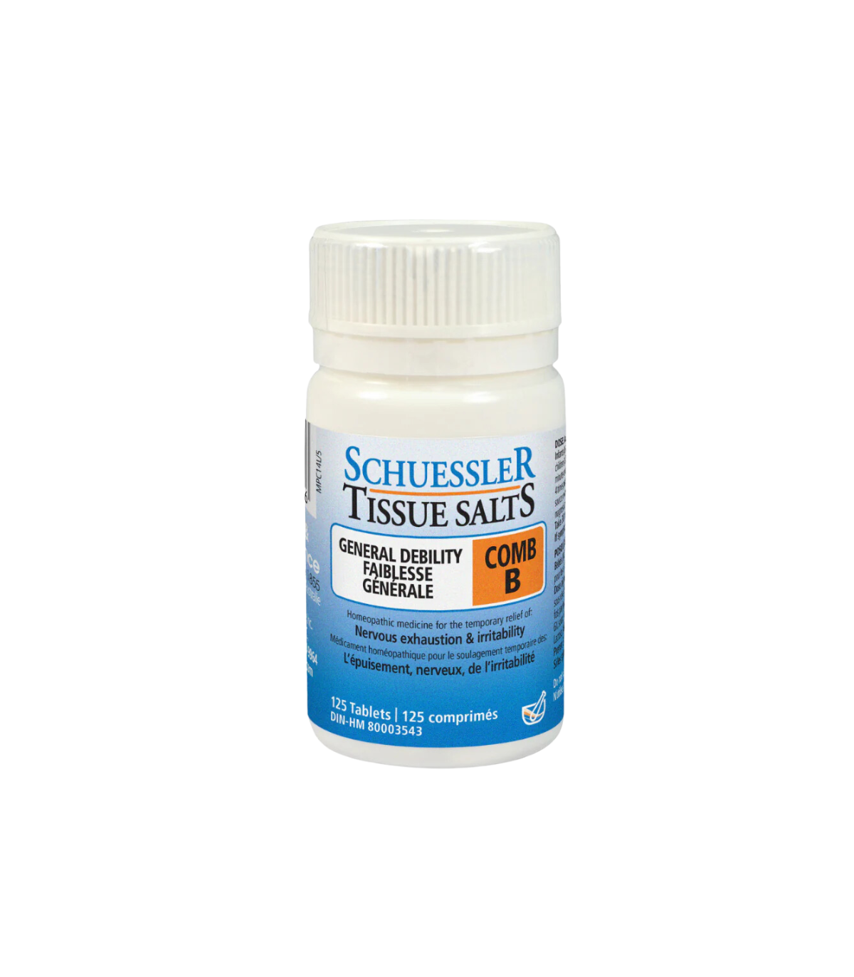 Schuessler Tissue salts COMB B 125 片 | 无与伦比的价格，每日优惠 | 维他商城
