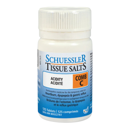 Schuessler Tissue salts COMB C 125 comprimés |Prix imbattables, Forfaits quotidiens | VITASHOP