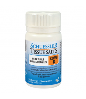 Sels de tissus de Schuessler COMB K 125 comprimés