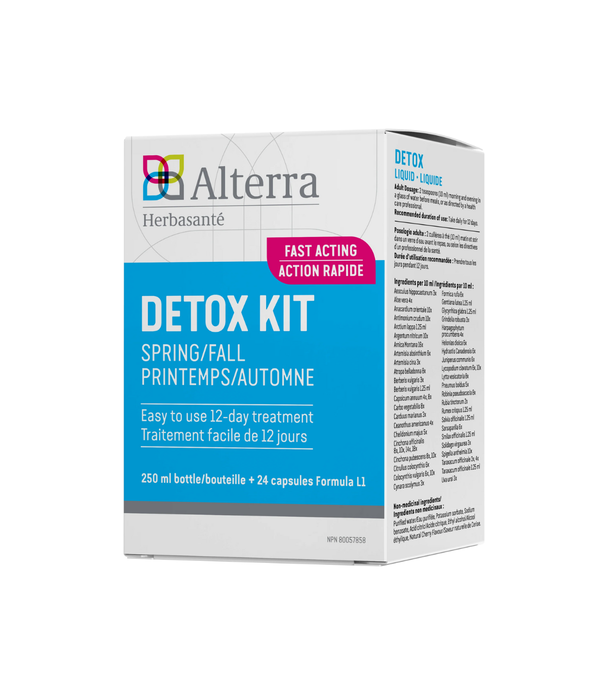 Alterra Gentle DETOX KIT 12 jours