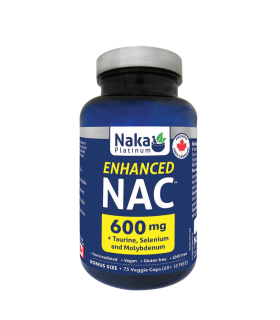 NAKA Enhanced NAC 600mg 75caps