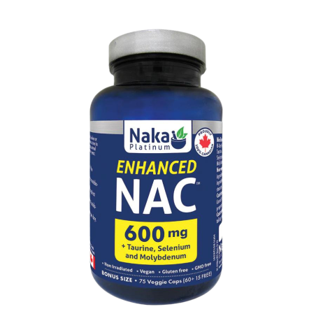 NAKA Enhanced NAC 600mg 75caps