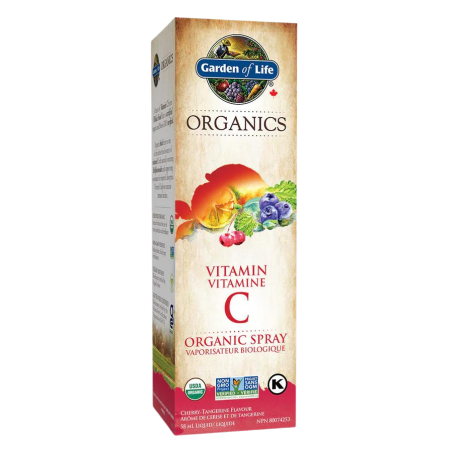 Garden of Life ORGANICS VITAMIN C SPRAY - CHERRY-TANGERINE 58ml