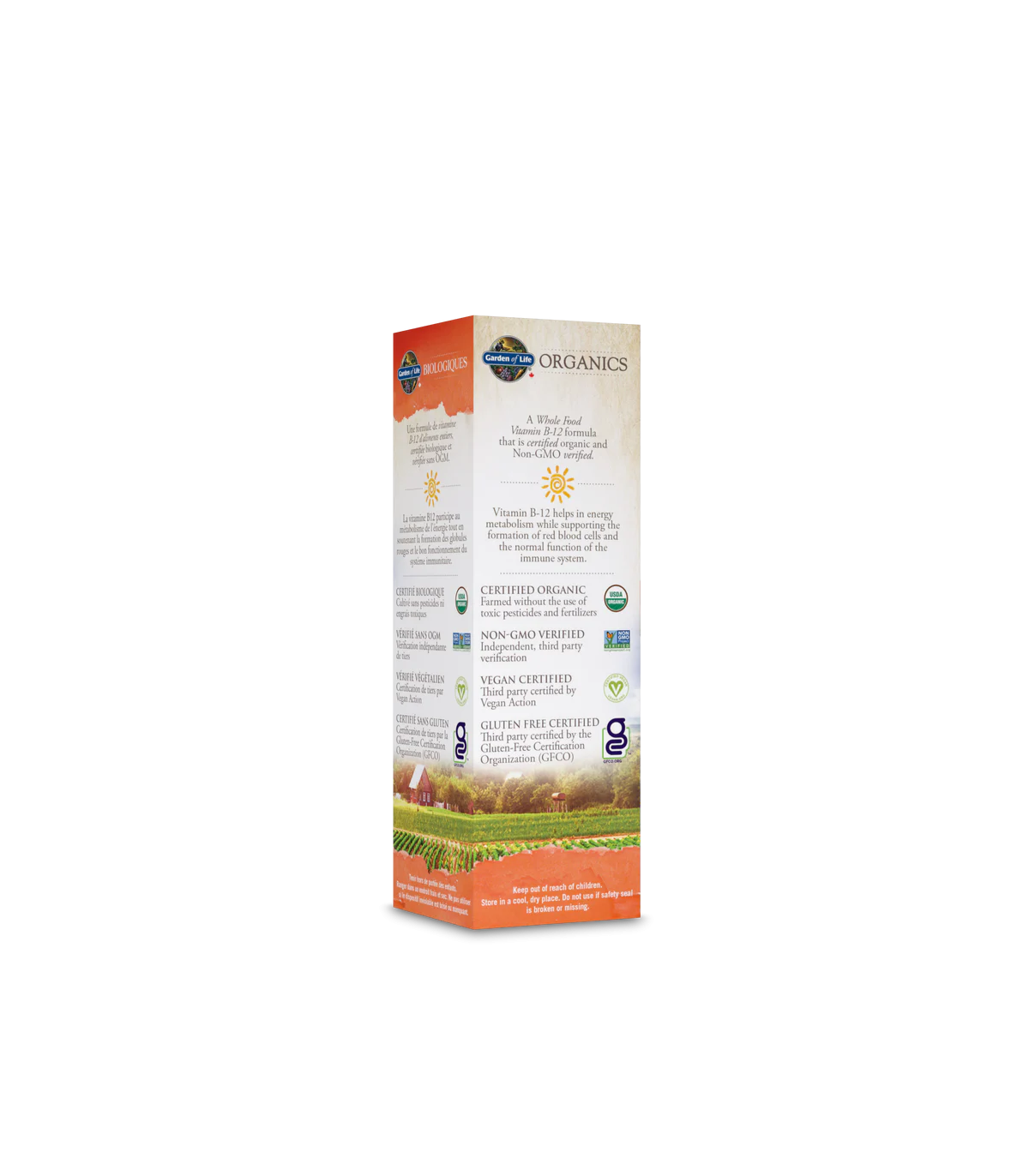 Garden of Life ORGANICS VITAMIN B-12 SPRAY 58ml