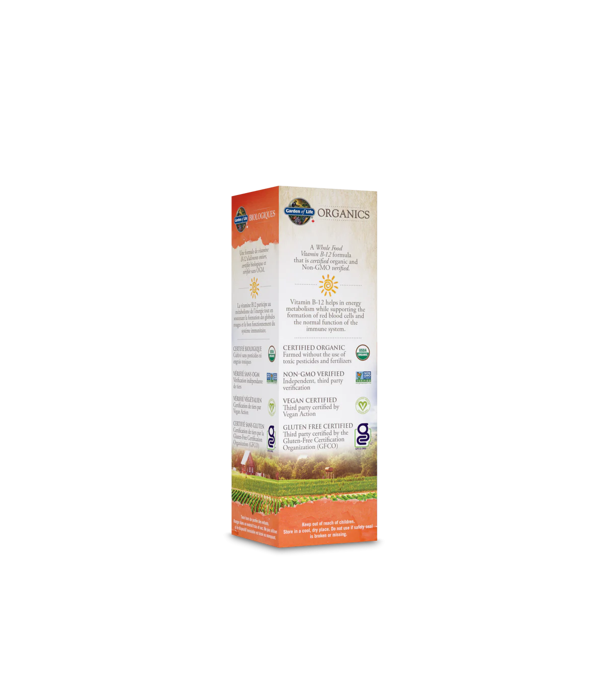 Garden of Life ORGANICS VITAMIN B-12 SPRAY 58ml