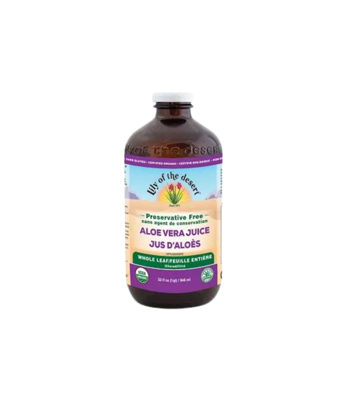 Lily of the desert Aloe Vera Juice Whole Leaf 946 ml | 每天不同折扣, 全网最低价格 | 种类齐全的保健品店铺 VITASHOP, 只有你想不到, 没有你买不到 !