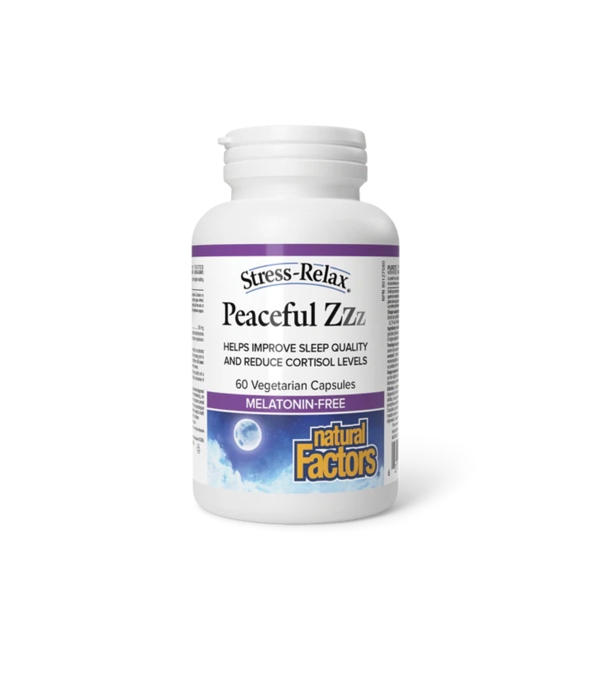 Natural Factors Stress-Relax Plongée Zzz 60caps