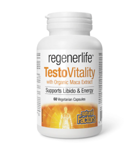 Natural Factors RegenerLife TestoVitality 60캡슐