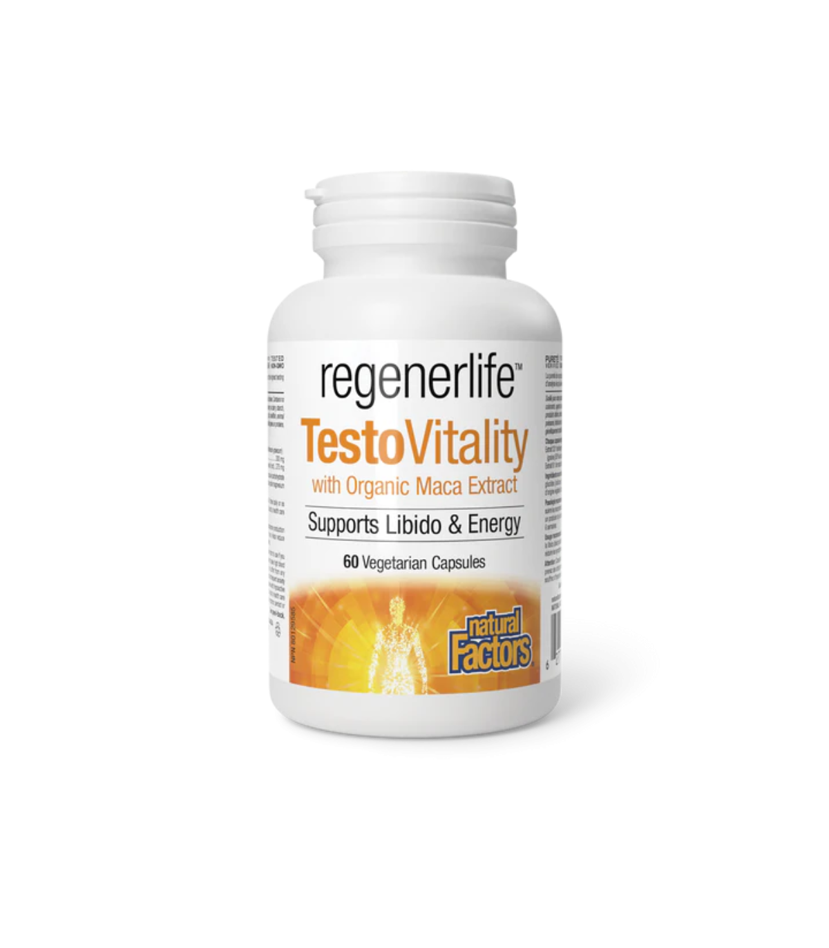 Natural Factors RegenerLife TestoVitality 60캡슐