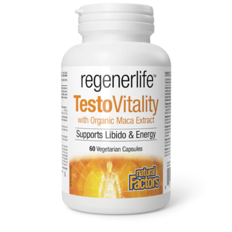 Natural Factors RegenerLife TestoVitality 60caps