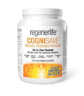 Natural Factors Regenerlife CogniSave 30 packets