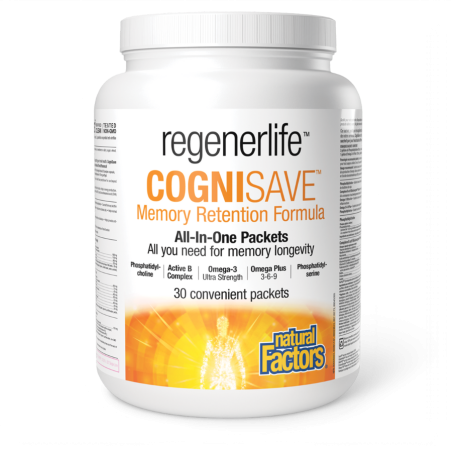 Natural Factors Regenerlife CogniSave 30 packets