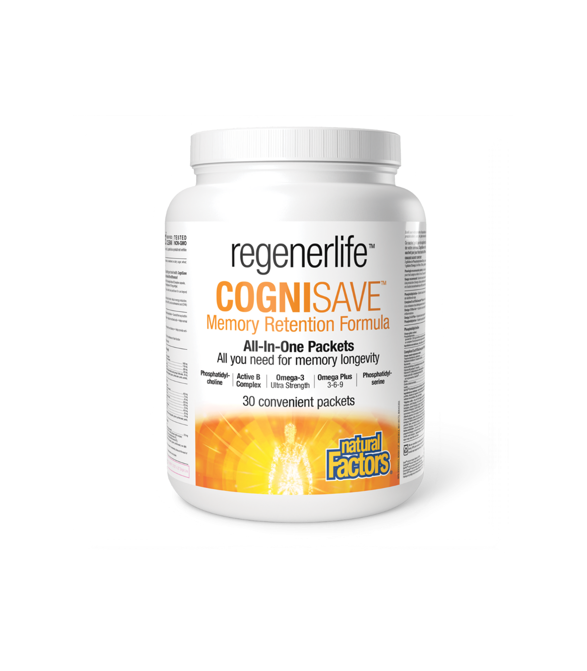Natural Factors CogniSave 30 paquets