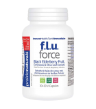 Prairie Naturals F.L.U. Force Anti-Viral with Black Seniorberry, Echinacea Extract, & Olive Leaf 30 +30 Vegi Capsules