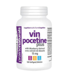 Prairie Naturals Vinpocétine 15 mg avec Extrait de myrtilles 120 Softgels