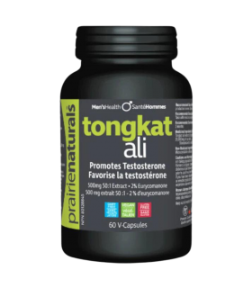 Prairie Naturals Tongkat Ali 500mg 50:1 60 Capsules Vegi