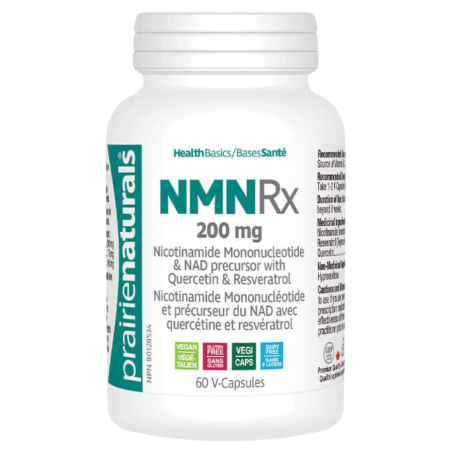 Prairie Naturals NMN Rx 200毫克 60 Vcap