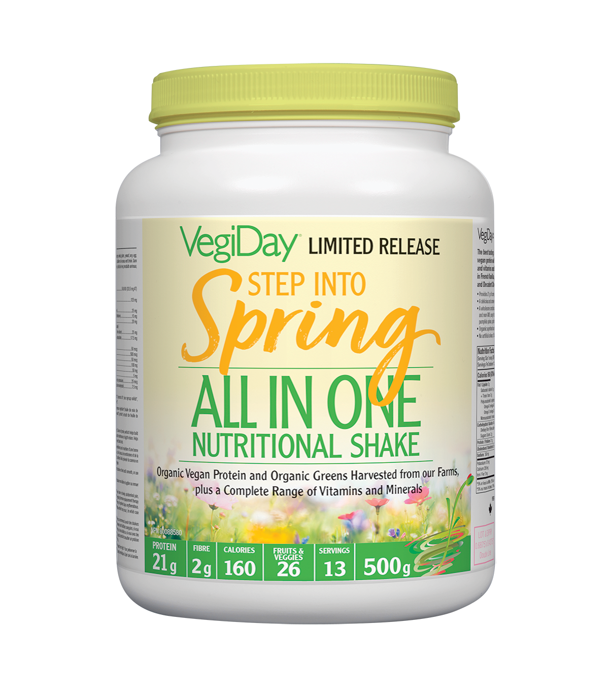 VegiDay VegiDay All In One Nutritional Shake, Spring 500 g | Unbeatable Prices, Daily Deals | VITASHOP