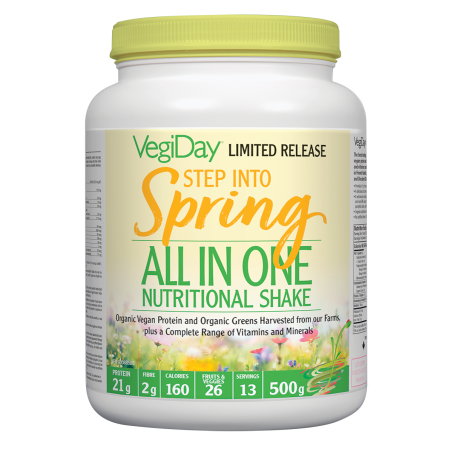 VegiDay VegiDay All In One Nutritional Shake, Spring 500 g | Unbeatable Prices, Daily Deals | VITASHOP