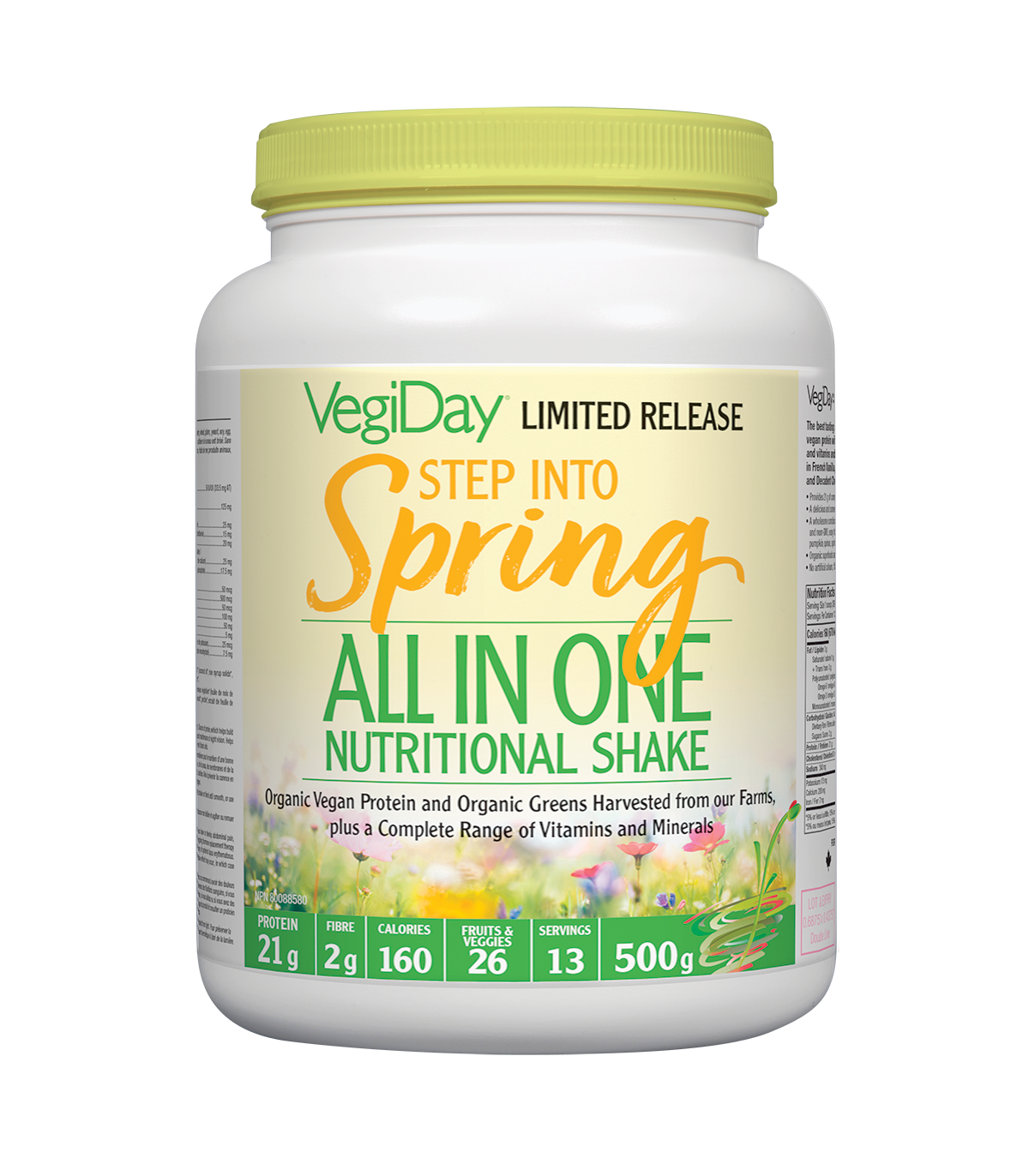 VegiDay VegiDay All In One Nutritional Shake, Spring 500 g | Unbeatable Prices, Daily Deals | VITASHOP