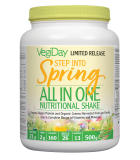 VegiDay VegiDay All In One Nutritional Shake, Spring 500 g | Unbeatable Prices, Daily Deals | VITASHOP