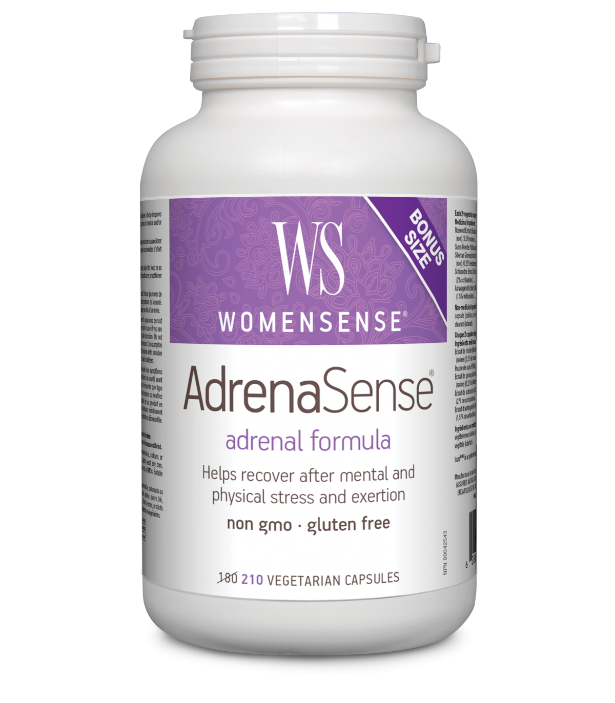 WomenSense AdrenaSense 210 Vegi Capsules BONUS SIZE | Unbeatable Prices, Daily Deals | VITASHOP