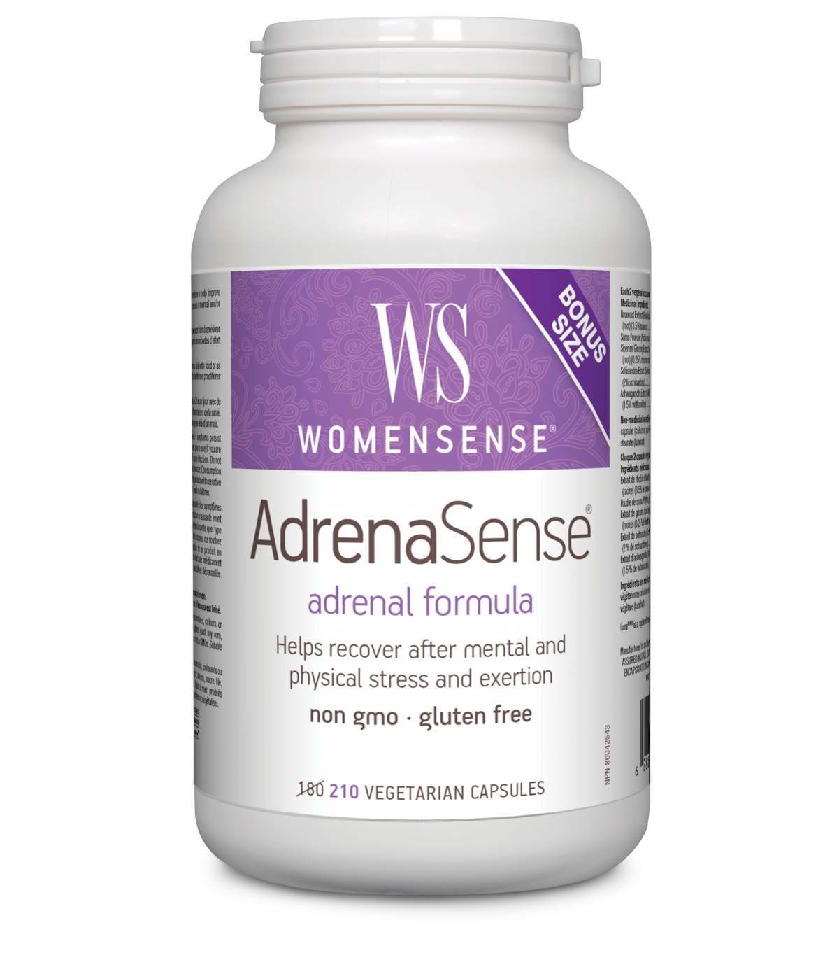 WomenSense AdrenaSense 210 Vegi Capsules BONUS SIZE | Unbeatable Prices, Daily Deals | VITASHOP