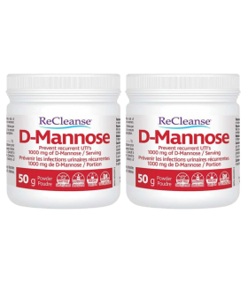 Prairie Naturals D. Mannose Powder Birch & Beechwood 50g