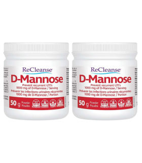 Prairie Naturals D. Mannose Powder Birch & Beechwood 50g