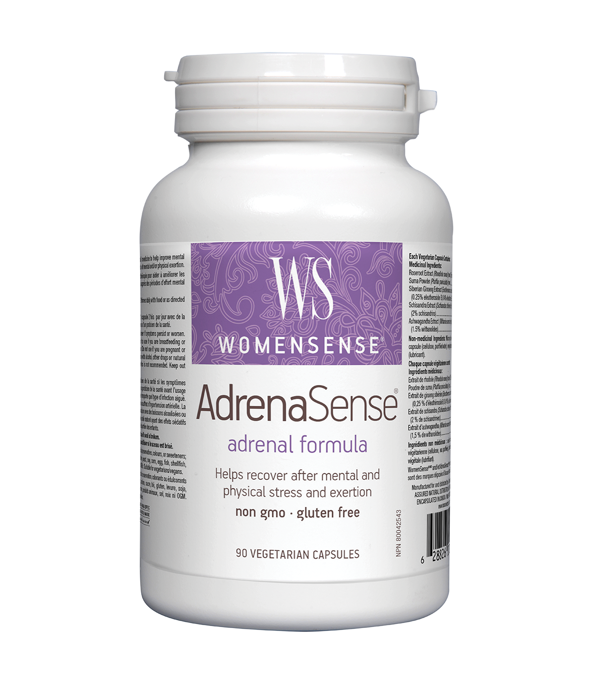 WomenSense 우먼센스 AdrenaSense 90 식물성 캡슐 | 매일 업데이트되는 특가 상품 | VITASHOP