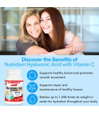 Nutridom Acide hyaluronique avec Vitamine C 60 Caps