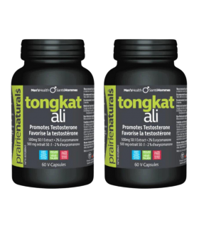 Prairie Naturals Tongkat Ali 500mg 50:1 60 Capsules Vegi