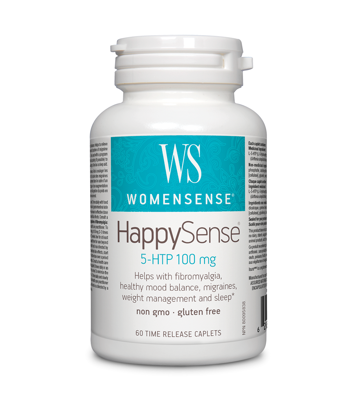 WomenSense HappySense 100mg 60 Time Release Caplets | Unbeatable Prices, Daily Deals | VITASHOP