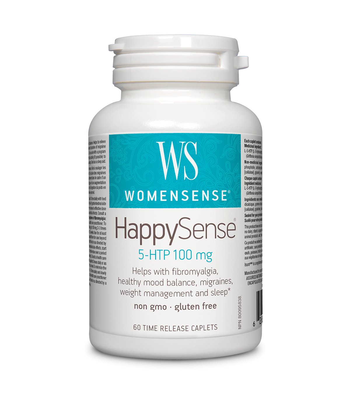 WomenSense HappySense 100mg 60 Time Release Caplets | Unbeatable Prices, Daily Deals | VITASHOP