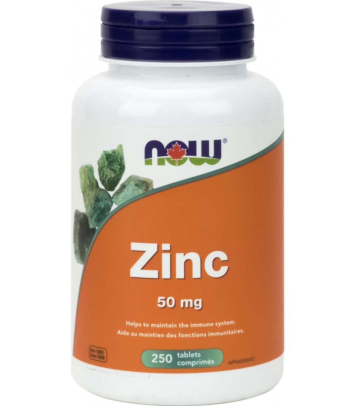 NOW Foods Zinc Gluconate 50 mg, 250 Tablets | 每天不同折扣, 全网最低价格 | 种类齐全的保健品店铺 VITASHOP, 只有你想不到, 没有你买不到 !